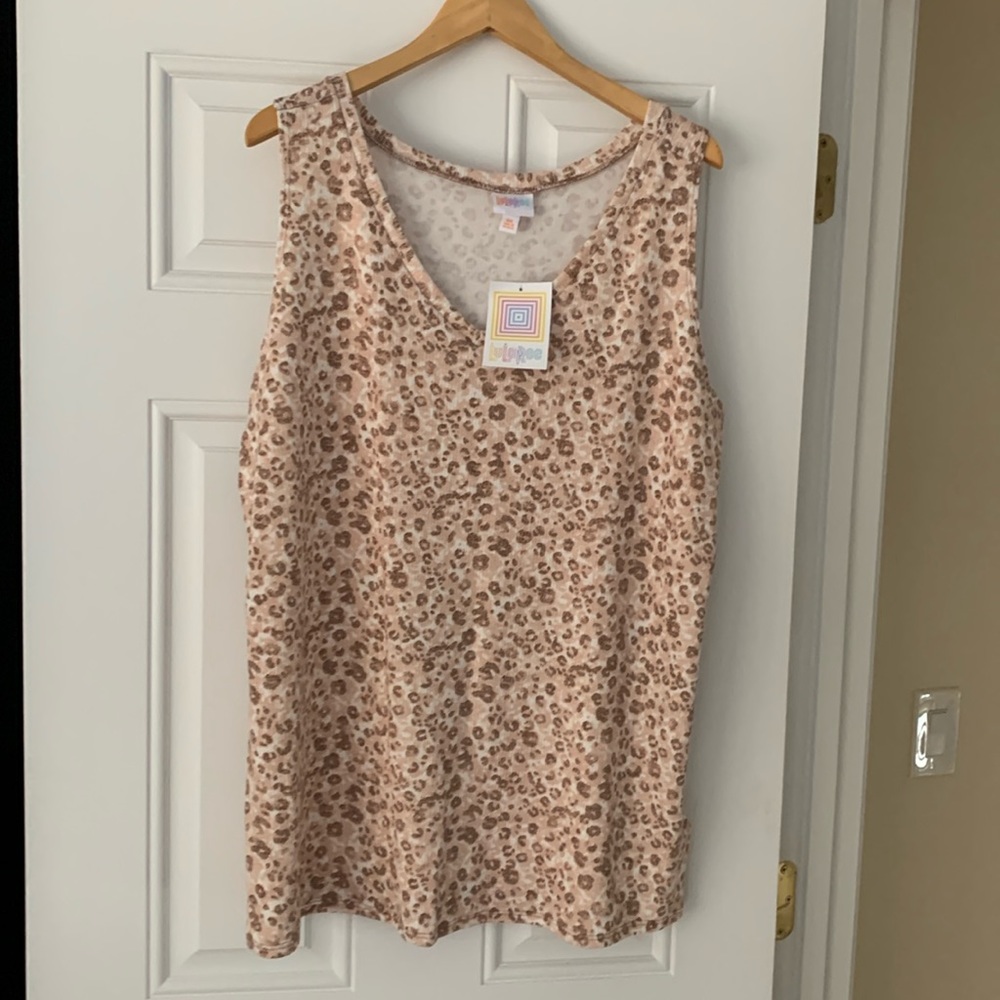 Lula Roe Sleeveless Patterned Top